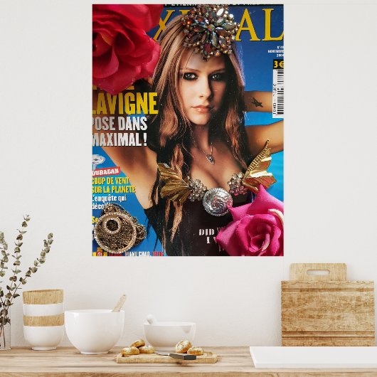 Avril Lavigne Poster (Küche)