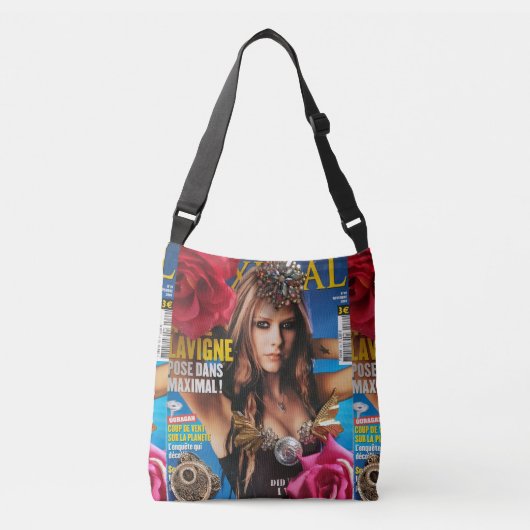 Avril Lavigne Tote Bag Tragetaschen Mit Langen Trägern (Vorderseite)
