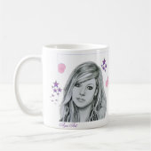 Avril Lavigne zeichnend Kaffeetasse (Links)