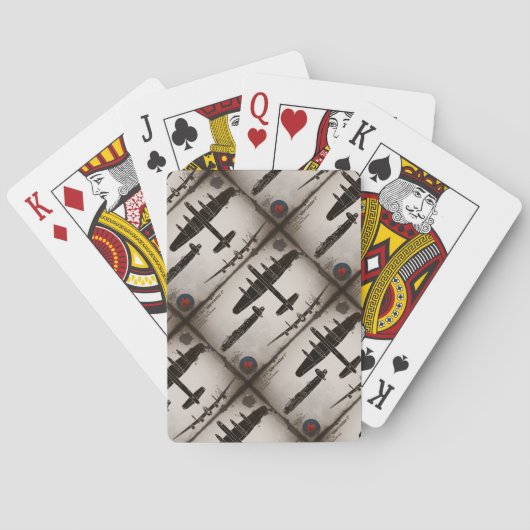 Avro 683 Lancaster 1 Spielkarten (Rückseite)