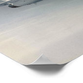 Avro Arrow- RL202-niedriger Winkel Poster (Ecke)