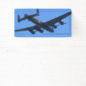 Avro Lancaster Bomber. 1942 Banner (InSitu)