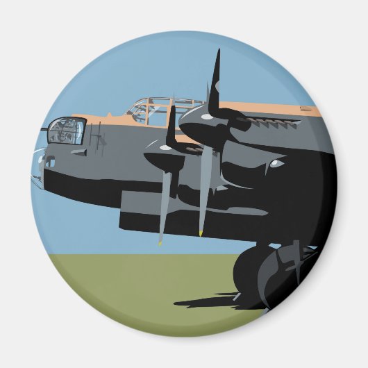 Avro Lancaster Bomber Magnet (Vorne)