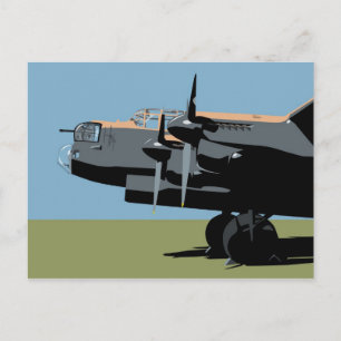 Avro Lancaster Bomber Postkarte