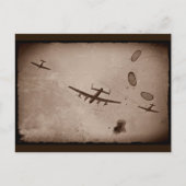 Avro Lancaster Flyover Postkarte (Vorderseite)