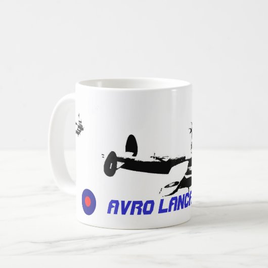 Avro Lancaster Kaffeetasse (Vorderseite Links)