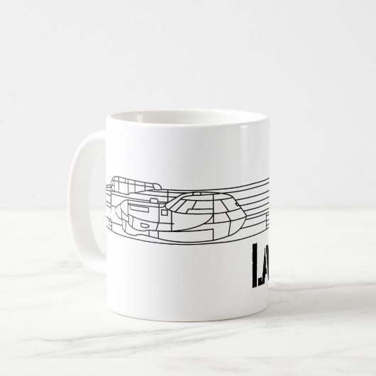Avro Lancaster Kaffeetasse (Vorderseite Links)