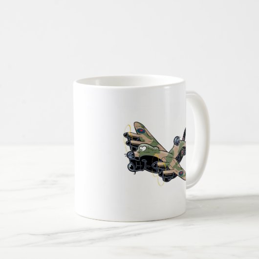 Avro Lancaster Kaffeetasse (VorderseiteRechts)