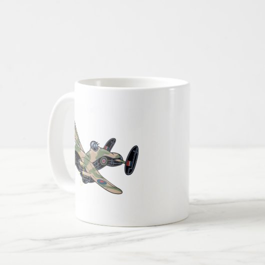 Avro Lancaster Kaffeetasse (Vorderseite Links)