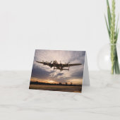 Avro Lancaster KB726 Karte (Vorderseite)