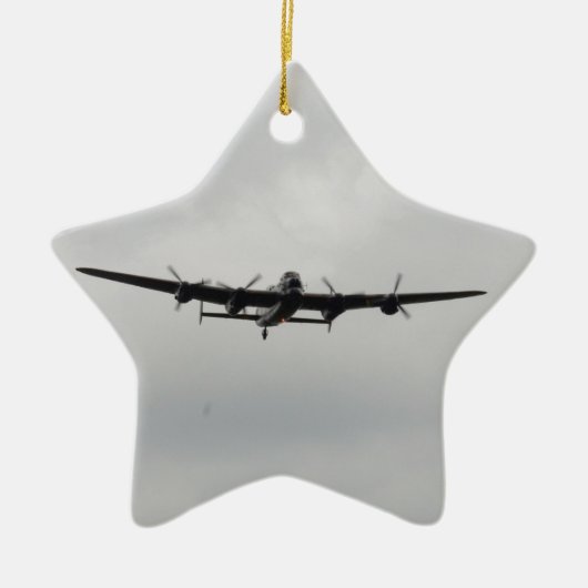 Avro Lancaster Keramik Ornament (Vorne)