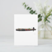 Avro Lancaster Postkarte (Stehend Vorderseite)