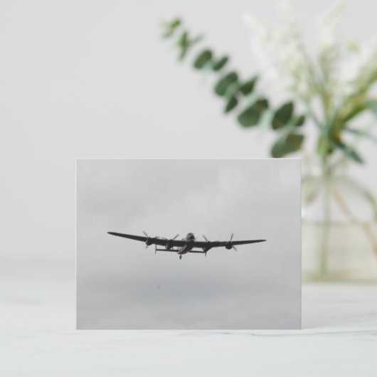 Avro Lancaster Postkarte (Stehend Vorderseite)