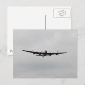 Avro Lancaster Postkarte (Vorne/Hinten)