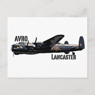 Avro Lancaster Postkarte