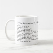 Avro Lancaster Tasse (Links)