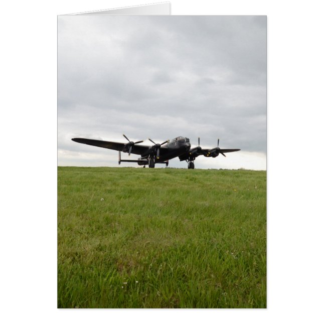 Avro Lancaster Taxiing (Vorne)