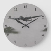 Avro Lancaster Wall Clock Große Wanduhr (Vorderseite)