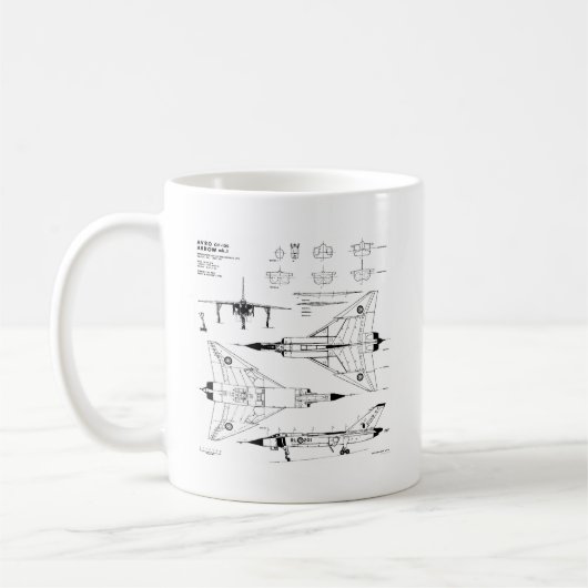 Avro Pfeil Kaffeetasse (Links)