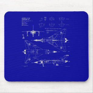 Avro Pfeil-Plan Mousepad