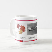 Avro Pfeil-Tasse Kaffeetasse (Vorderseite Links)