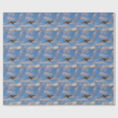 Avro RJ85 Jet Landing Geschenkpapier (Flach)