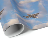Avro RJ85 Jet Landing Geschenkpapier (Rolleneckpunkt)