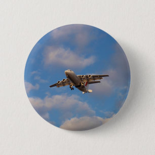 Avro RJ85 Jet Landung Button