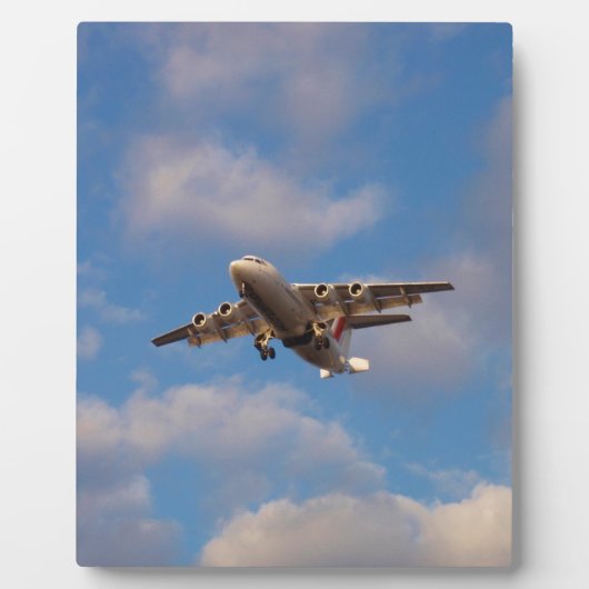 Avro RJ85 Jet-Landung Fotoplatte (Vorderseite)