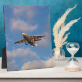 Avro RJ85 Jet-Landung Fotoplatte (Seite)