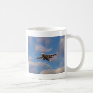 Avro RJ85 Jet Landung Kaffeetasse