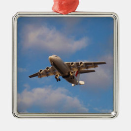 Avro RJ85 Jet-Landung Ornament Aus Metall