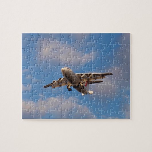 Avro RJ85 Jet-Landung Puzzle (Horizontal)