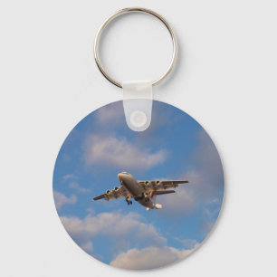 Avro RJ85 Jet Landung Schlüsselanhänger