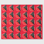 Avro Vulcan Bomber Happy Christmas Geschenkpapier (Flach)