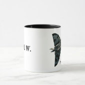 Avro Vulcan Bomber mit Ihrem Monogramm Tasse (Zentrum)