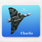Avro Vulcan Delta Wing Bomber personalisiert Mousepad (Vorne)