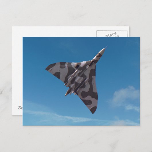 Avro Vulcan Postcard Postkarte (Vorne/Hinten)