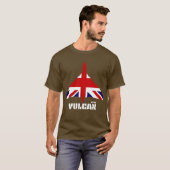 Avro Vulcan und Union Jack T-Shirt (Vorne ganz)