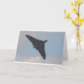 Avro Vulcan XH558 Karte (Gelbe Blume)