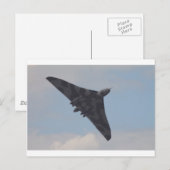 Avro Vulcan XH558 Postkarte (Vorne/Hinten)