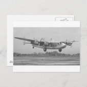 Avro York Postkarte (Vorne/Hinten)