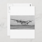 Avro York Postkarte (Vorne/Hinten)