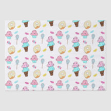 Avryl Fleurs Niedlicher Eis-Creme-Cupcake-Donut