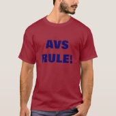 AVS RULE! T-Shirt (Vorderseite)