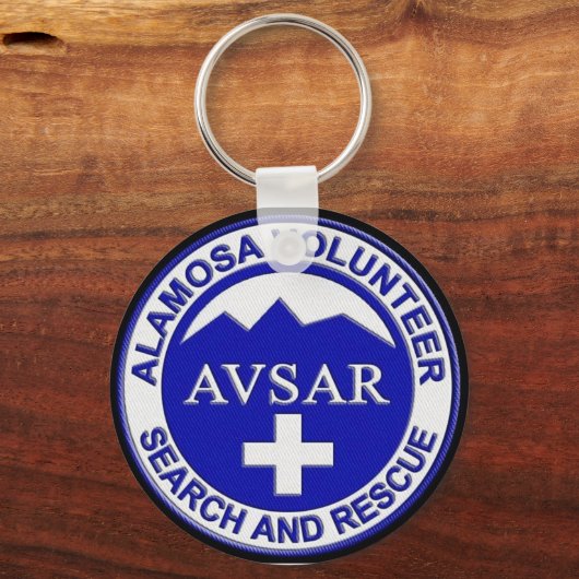 AVSAR Patch Schlüsselanhänger (Vorderseite)