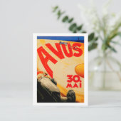 AVUS ~ Vintage Rennstrecke Berlin Deutschland Postkarte (Stehend Vorderseite)