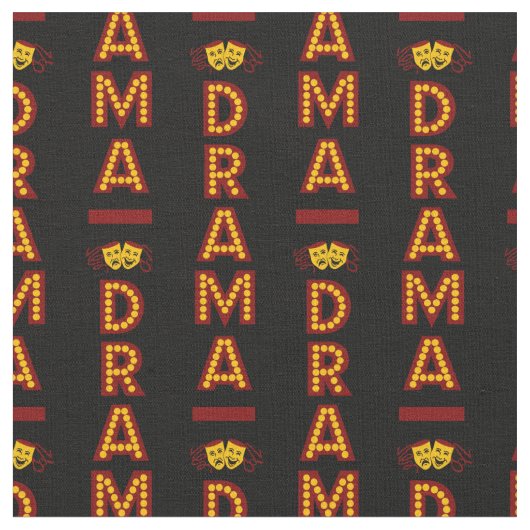 AVW-Drama-Logogewebe 2 Stoff (Nahaufnahme)