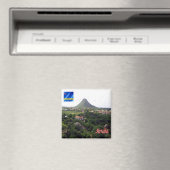 AW006 ARUBA, Panorama, Amerika, Kühlschrank Magnet (In Situ (Geschirrspüler))