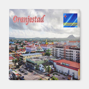 AW Aruba - ORANJESTAD - Kühlschrank Magnet